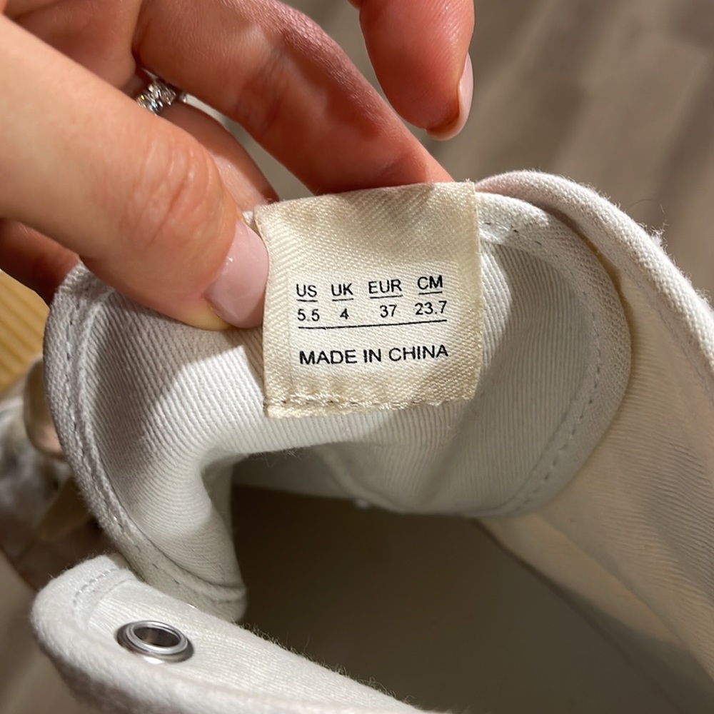 ISABEL MARANT White Benkeen Sneakers high-top - Picture 14 of 14